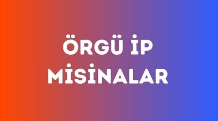 Örgü İp Misina